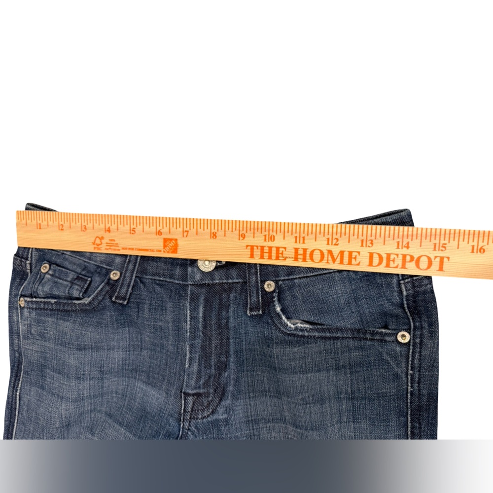 7 For All Mankind Women's Bootcut Jeans - Medium Blue Wash - Picture 5 of 7